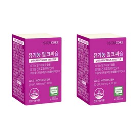 Nutricore Organic Milk Thistle 30 tablets x 2 boxes / 뉴트리코어 유기농 밀크씨슬 30정 x 2박스