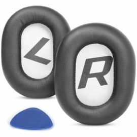 YunYiYi BackBeat Pro 2 Ear Pads Replacement Ear Cushions Compatible with Plantronics BackBeat Pro 2/Voyager 8200 UC Headphones Protein Leather Earpads/Ear Cups (Gray)