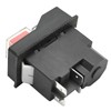 laffoonparts 5-PIN Electromagnetic Pushbutton Switch, 120 Volts Magnetic On-Off Switch