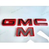 Auto GMC OVERLAY Front Rear Red Black GMC Emblem 2019+