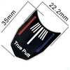 True Putt Golf Ball marker with golf alignment lines. Golf
