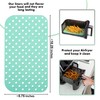Cee & Dee Reusable Silicone Air Fryer Liners - 10.2x5.7in