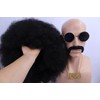 Hulaidywig Mens 70s / 80s Rocker Wig for Men Black