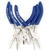 H&S 3 x Chrome Plated Jewellery Making Beading Mini Pliers