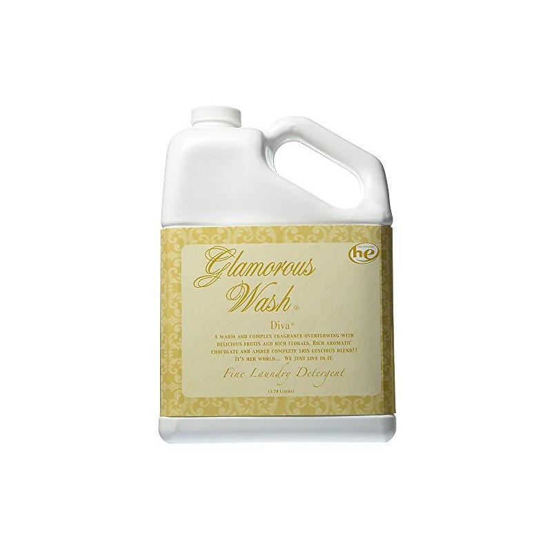 Tyler Candle Glamorous Wash Diva Laundry Detergent 128oz w/Diva Sachets