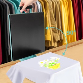 Heat Press Machine, 15x15 Professional Heat Transfer Press, 1400W Portable Heat Press with 0-400°F Digital Temp Control for T Shirts Bags Pillows