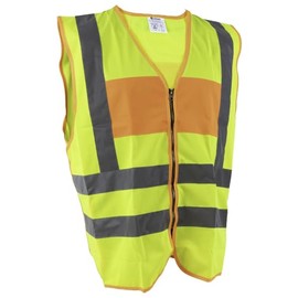 Dönges Reflective Vest, Fire Engine, Std Beziehungsweiße 218008, Green, One Size