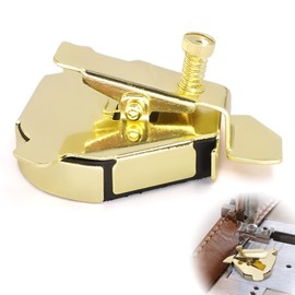 2024 Upgraded Multi-Purpose Magnetic Guide for Sewing Machine, Multi-Purpose Magnetic Guide for Sewing Machine Roller, Upgraded Multi-Purpose Magnetic Guide for Sewing Machine with Roller (Gold)
