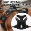 rabbitgoo Tactical Dog Harness for Large Dogs, No Pull Military
