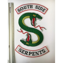 Beyond Patch Snake Set of 3 Clothing Patch P752 South Side Snakes Serpents Riverdale