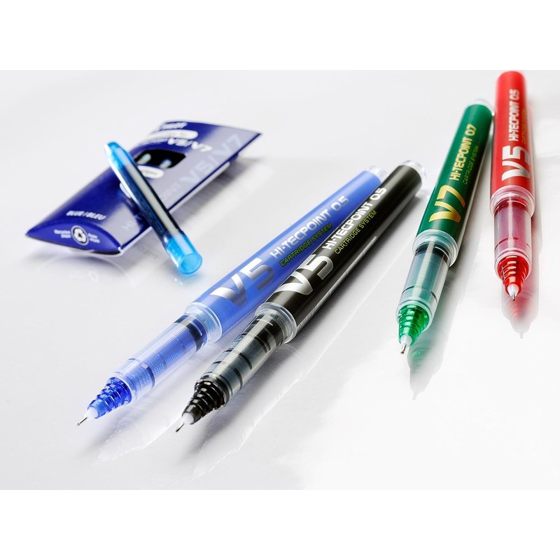 Pilot V7 Hi-Tecpoint Rollerball Pen - Liquid Ink - Medium