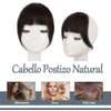 2 Extensión de Flequillo, Flequillo de Cabello Humano con Clip