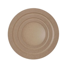 Operitacx Unfinished Photo Frame Wooden Clay Frame DIY Clay Painting Educational Toy for Boys and Girls 3pcs Set