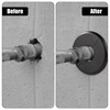 2pcs Wall Split Flange, ABS Round Escutcheon Plate Plumbing Cover