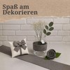 Felt Ribbon Decorative Ribbon Felt Grey 10 x 200 cm