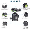 INNOREL Free Head Ball Head, Micro Ground Head, Low Center