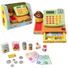 Hey Duggee Cash Register | Role Play Shop With Money & Accessories | Cash Register Toys For Kids | Hey Duggee & Squirrels Toys | Cash Till with Squirrel Themed Notes & Toy Canned Food | Ages 3+