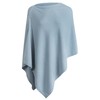 PULI Women's Versatile Knitted Shawls Scarf Poncho Sweater with Buttons