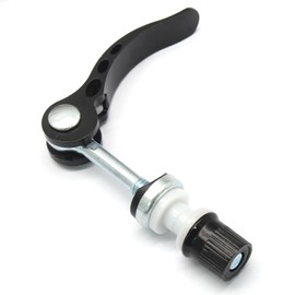 Bonsicoky Bike Seat Post Quick Release Pin, M6x65mm Bike Seat Clamp Quick Release Seatpost Binder Clamp Bolt, Black