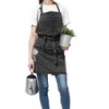 Pincy Denim Apron, Unisex Adjustable Bib Apron with Pockets for