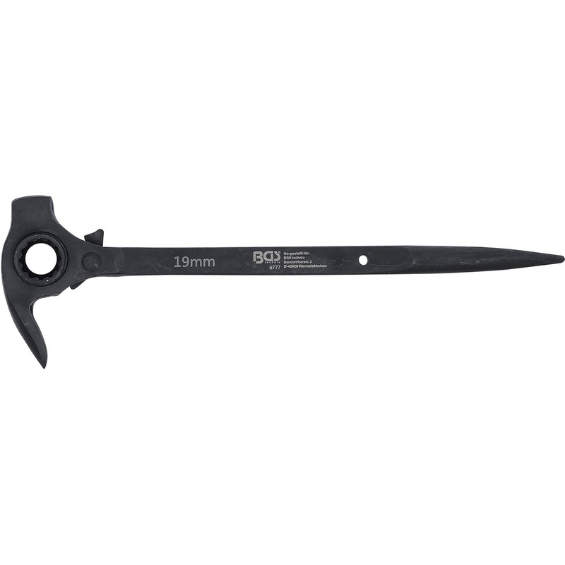 BGS 6777 | Scaffolding Ratchet | 4-in-1 | 19 x