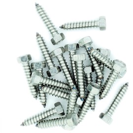 No.12 x 0.9 (5.5mm x 22mm) Hex Self-Tapping Screw - Stainless Steel (A2) (Pack of 20)