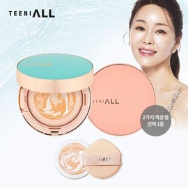 (NS홈쇼핑)(견미리팩트)티니올 디 오리지널 크리미 팩트 마린 에디션 본품+리필..35524400 (NS Home Shopping) (Gyeon Miri Pact) Tiniol The Original Creamy Pact Marine Edition Main Item + Refill..35524400