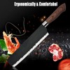 6 PCS Kitchen Knife Set and sharpener without Block, High