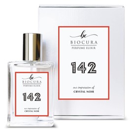 BIOCURA BC Perfume 142 Inspired by Crystal Noir For Women Replica Fragrance Dupes Eau de Parfum Spray Bottle 1.7 Fl Oz/50ml-X1