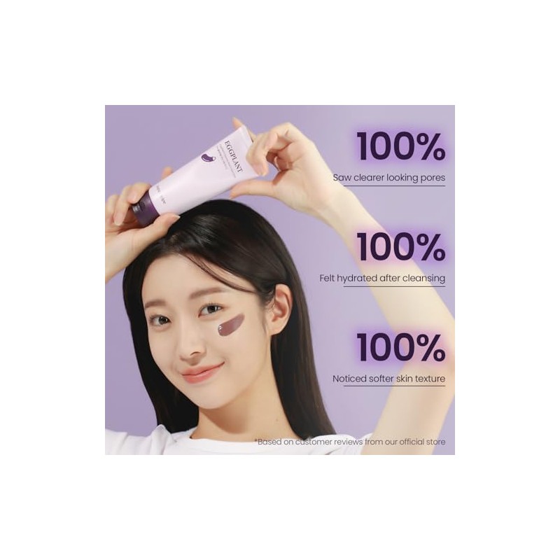 PAPA RECIPE Eggplant Clearing Mud Cream Mask 100ml Wash Off