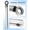 HUQUZN Quick Attach Bucket Locking Pin Fit for Kubota KX040