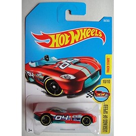 HOT WHEELS LEGENDS OF SPEED 10/10, RED RRROADSTER 98/365