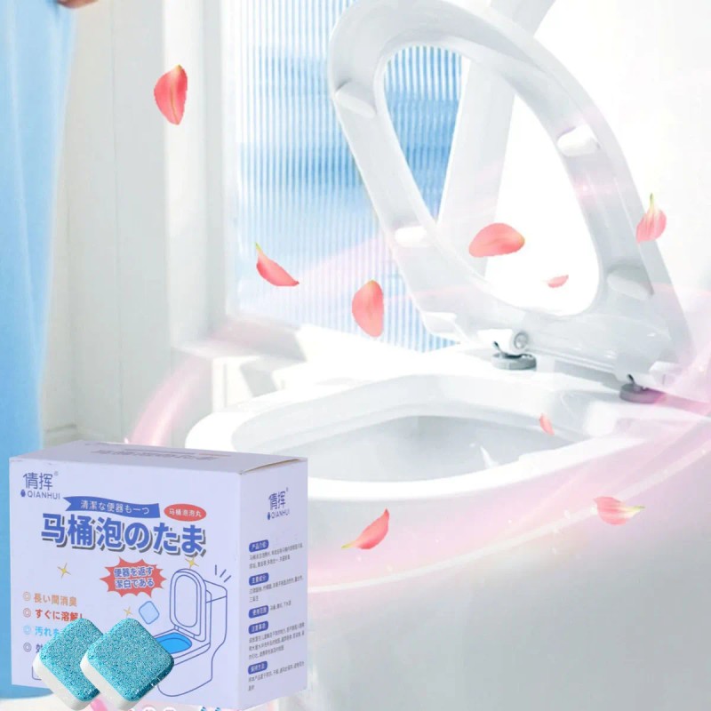 Tabletas Efervescentes B Toilet Para Desodorización Descali