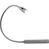 Heitronic LED-Nachttischlampe 1.5W Warm- white Berta 27745 silver
