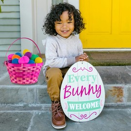 Super Z Outlet Fillable Easter Eggs with Hinge 2.5" Inch Bulk Colorful Bright Assorted Colors Plastic Easter Eggs, Perfect for Suprise Easter Bunny Egg Hunt - 72/144 Pack