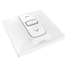 Somfy Inis 1870881 Wall Switch for Motorised Roller Shutters or Blinds Switch for 230 V Wired Motor 3 Commands