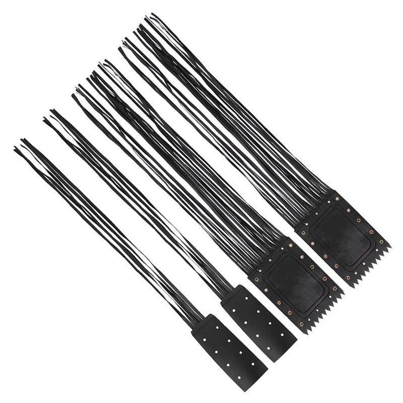 Qqmora Motorcycle Handlebar Tassel Cover Fashionable Fringe Style Design Soft