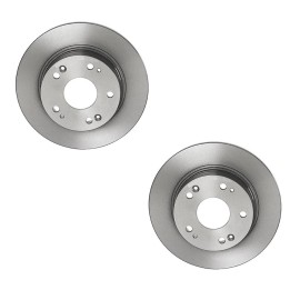 Brembo 2 BREMBO Left+Right Rear BACK Brake Disc Rotors for Acura TSX for Honda Accord
