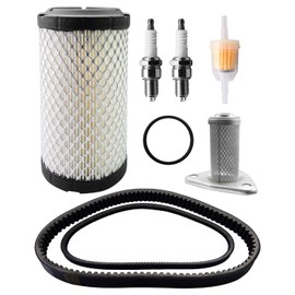 GUZIKO 10L0L Golf Cart Filter Kit with Drive & Starter Belt Fit for EZGO TXT Workhorse Medalist 1994-2009 with Robbins Motor Replace 72054G01 72024G01 72025G01 72084G01