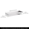 KES Bathroom Shower Shelf Stainless Steel Bath Shelf Basket Caddy