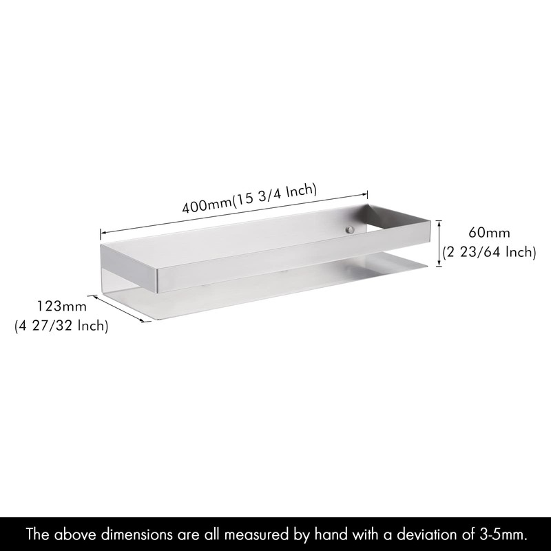 KES Bathroom Shower Shelf Stainless Steel Bath Shelf Basket Caddy