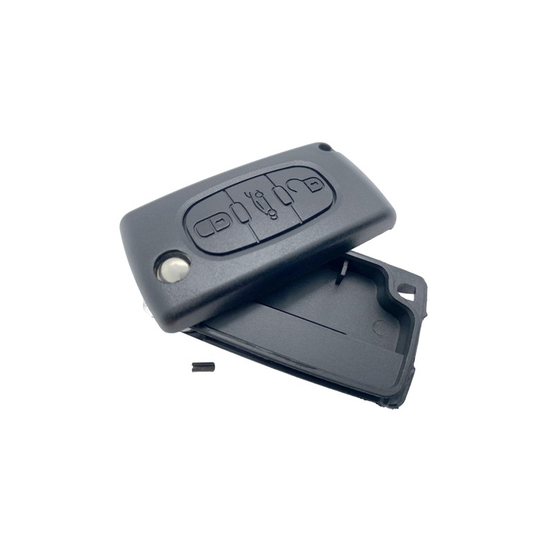 Jongo - Key Shell Compatible with Peugeot 207cc, 307, 308cc,