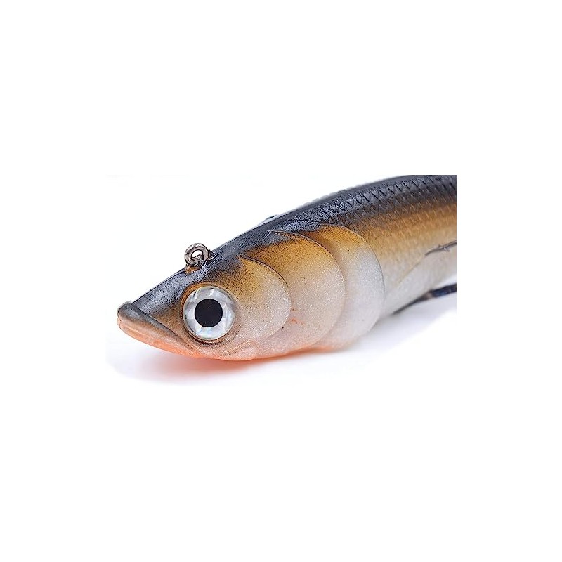 Behr Big Bait Preleaded Rubber Fish Set 20 cm 105