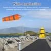 100cm/150cm Outdoor Windsocks, Reflective Waterproof Wind Measurement Hanging Sock Bag