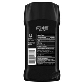 AXE Black Antiperspirant Deodorants Stick, 2.7 Oz (Pack of 2)