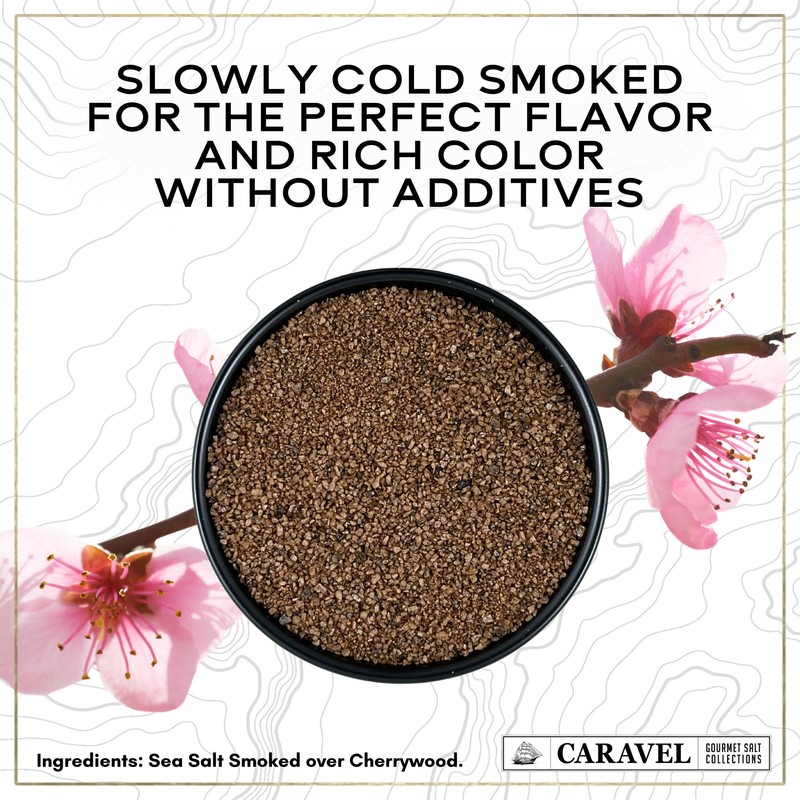 Cherrywood Smoked Sea Salt - 5 oz Shaker