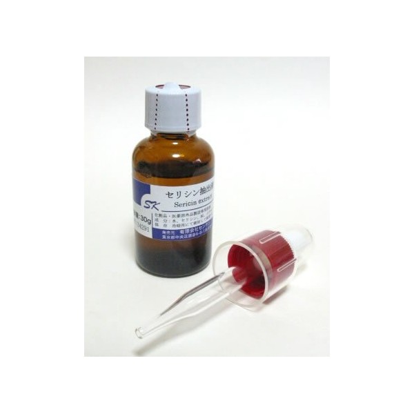Silk sericin Liquid Extract G with Dropper