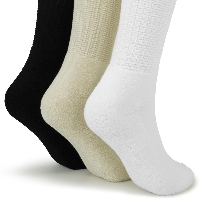 BomKinta Women Crew Slouch Socks - Retro Stylish Scrunch Short