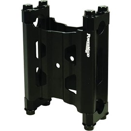 PowerMadd"Wide Pivot Riser 4"" (with clamps & bolts)", black