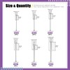 Swpeet 120 Pcs Rivets with 1Pcs Rivet Gun for Plastic,